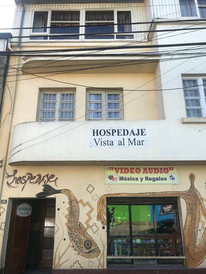 Hospedaje Vista Al Mar 39 Castro Kültér fotó